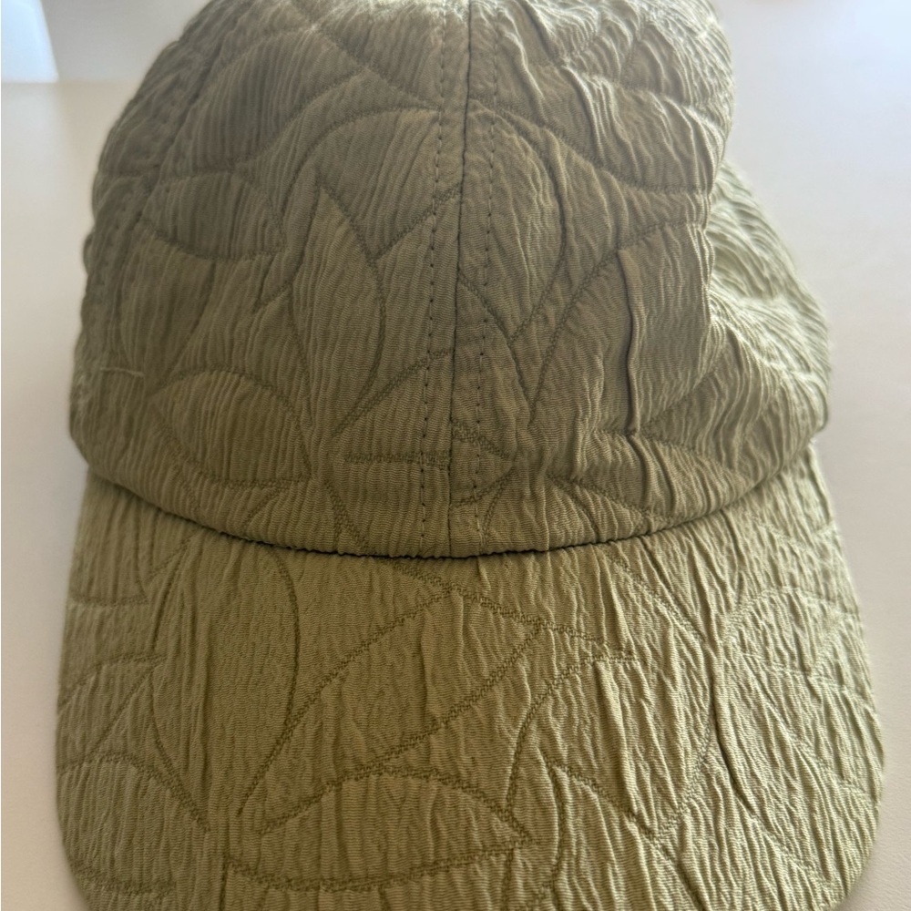 Olive Green Textured Cap